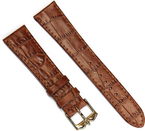 rotary genuine leather watch strap